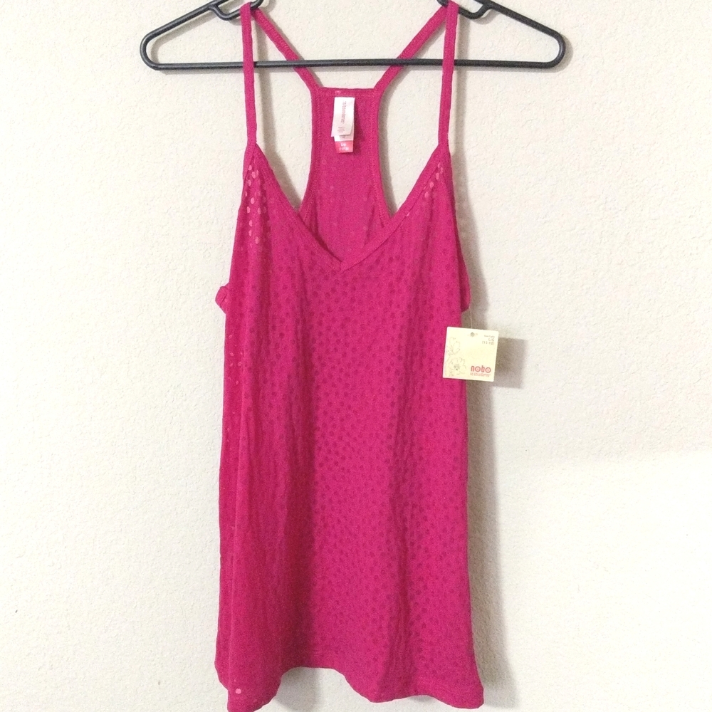Pink Sheer Top ***